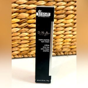 Dr Brandt Do Not Age Triple Peptide Eye Cream .5 oz NIB